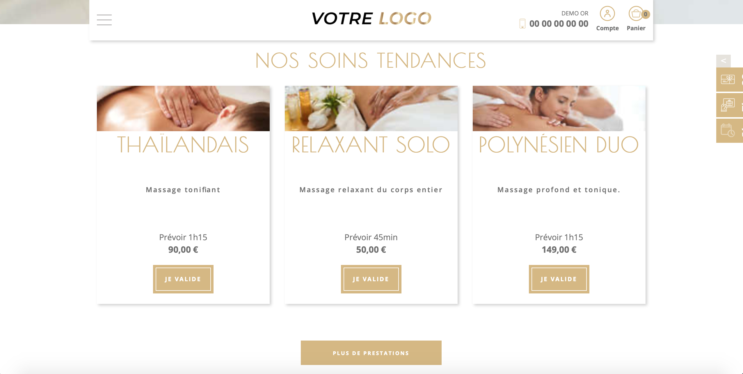 Mise en avant des soins