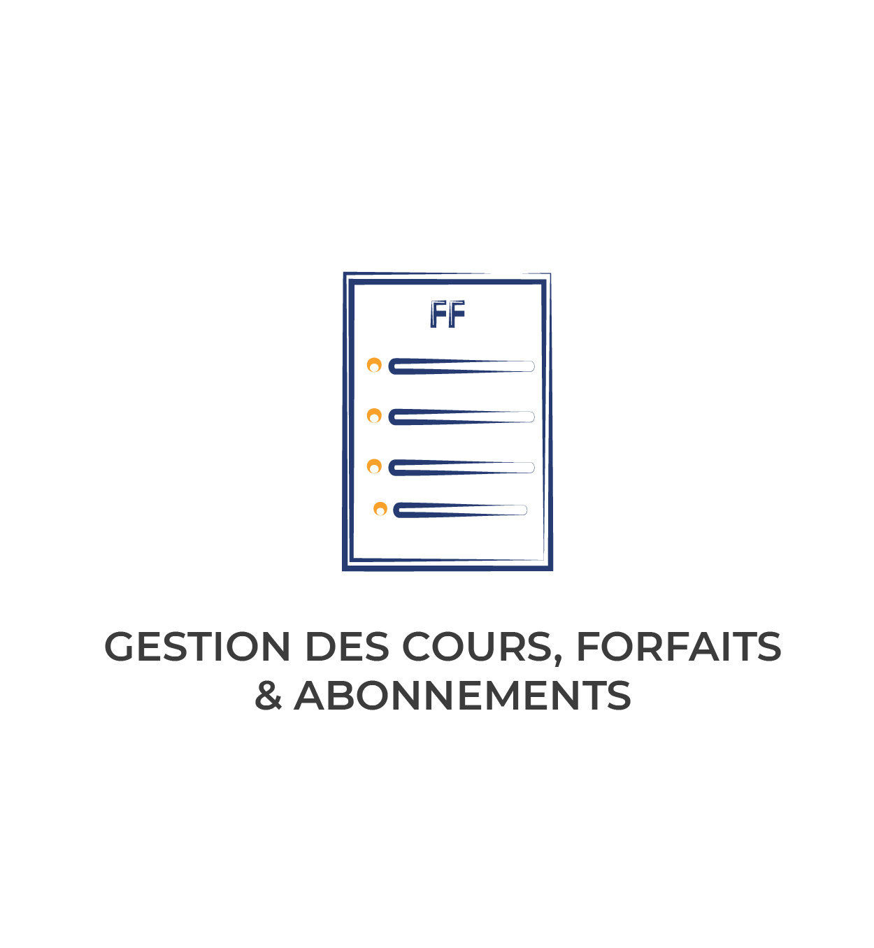 forfait, abonnement, cours