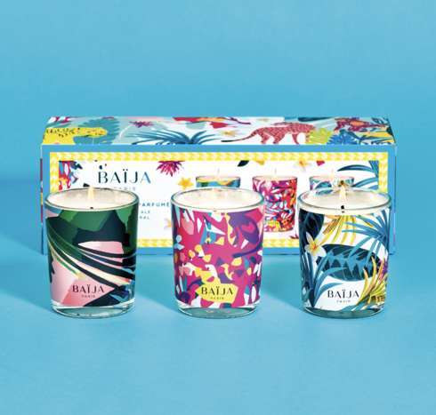 Soin bien-être Coffret Trio Bougies Les Essentiels • Édition Limitée Noël