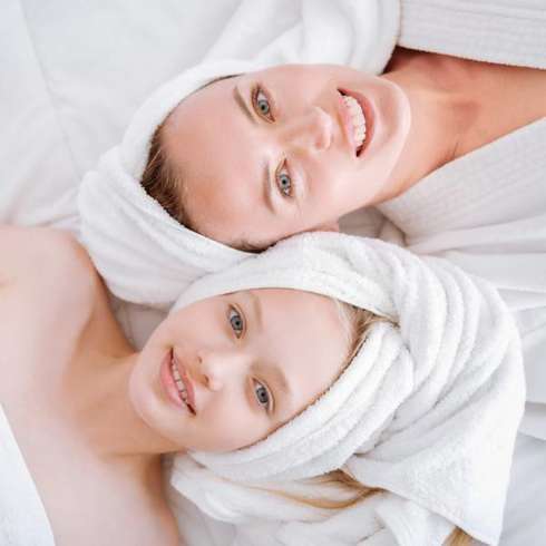 Soin bien-être Spa 30 min + Massage 30 min duo parent et enfant