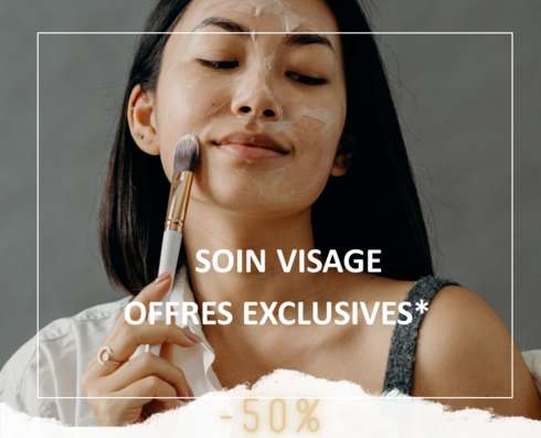 Soin bien-être OFFRE SOIN VISAGE -50% SEMAINE