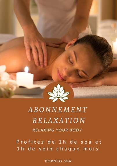 Soin bien-être ABONNEMENT RELAXATION 