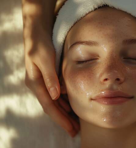 Wellness treatment Facial for eternal youth