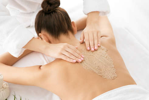 Soin bien-être Gommage