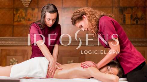 Soin bien-être MASSAGE 4 MAINS