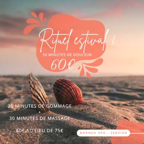 Soin bien-être RITUEL ESTIVAL