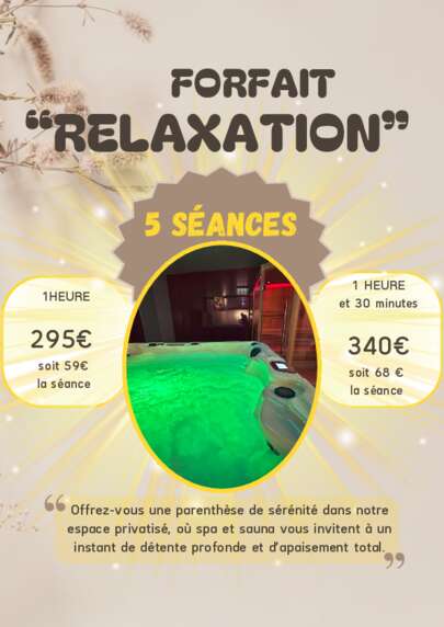 Soin bien-être FORFAIT RELAXATION 1H30