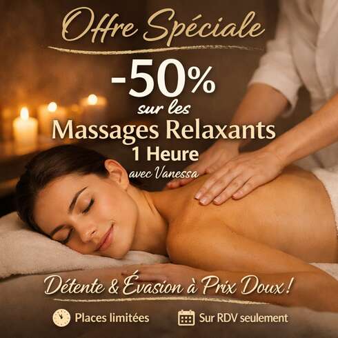 Soin bien-être MASSAGE AVEC VANESSA