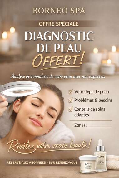 Soin bien-être DIAGNOSTIC DE PEAU