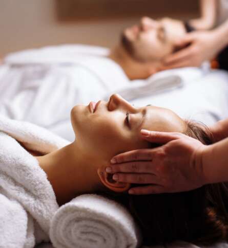 Soin bien-être Massage Express Épaule Tête en duo