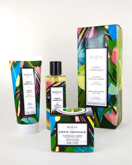 Soin bien-être Coffret Rituel Soins Corps Sieste Tropicale Cédrat Petit grain