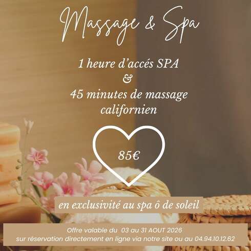 Soin bien-être rituel massage et spa
