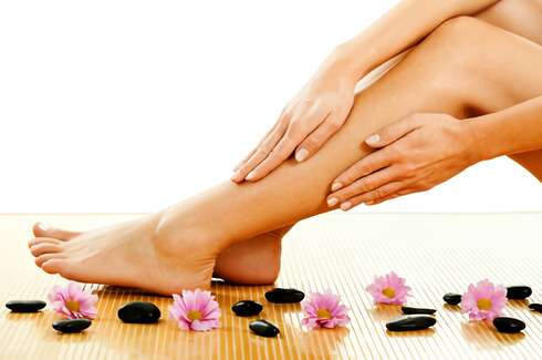 Soin bien-être Massage délassant des jambes en duo