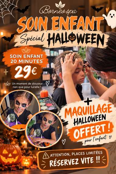 Soin bien-être SOIN ENFANT + MAQUILLAGE OFFERT